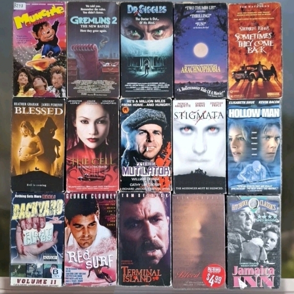 Horror and Sci-Fi VHS Collection - Picture 1 of 3
